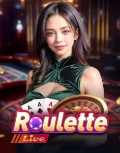 FILBET live Roulette casino wheel spinning with dealer and betting layout